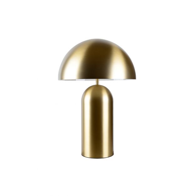 Artdelight Best - tafellamp - Ø 25 x 34,5 cm - mat goud 
