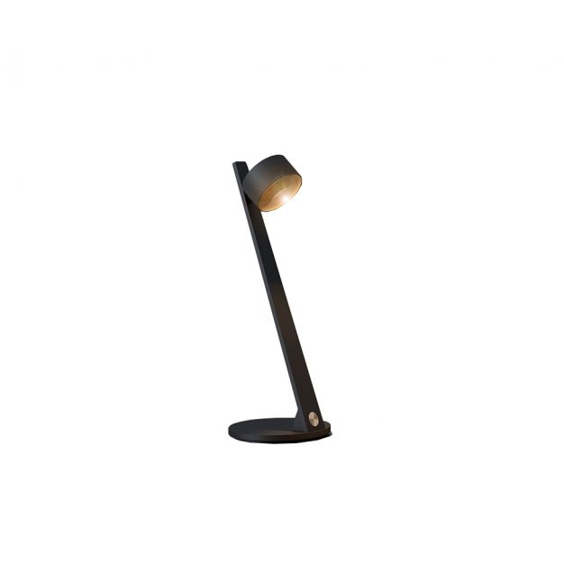 Artdelight Omega - tafellamp - 3 stappen dimmer - 7W LED incl. - zwart