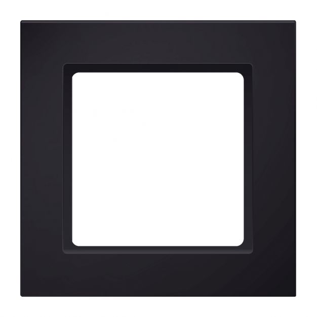 Ion Industries - enkelvoudig afdekraam - mat zwart 