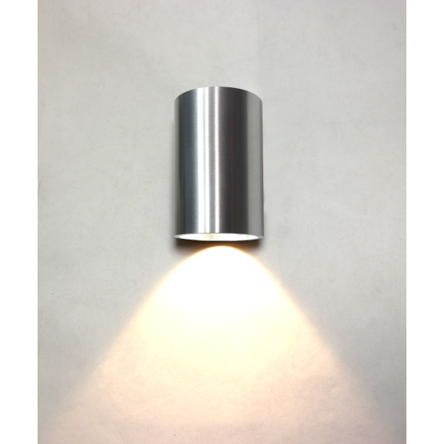 Artdelight Brody - wandlamp - Ø 7,2 x 11 cm - 4W LED incl. - IP54 - aluminium