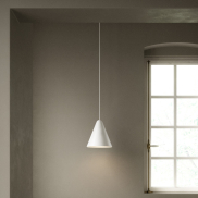 Design for the People Nono 23,5 - hanglamp - Ø 23,5 x 332,3 cm - wit