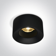 ONE Light Recessed Spots Fixed LED - inbouwspot - Ø 84 mm, Ø 72 mm inbouwmaat - 12W LED incl. - zwart