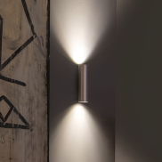 Faro Stan - wandverlichting - 6 x 7,2 x 22,5 cm - aluminium