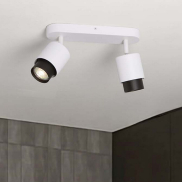 Nova Luce Ison - opbouwspot 2L - 40 x 17 x 14 cm - zandwit