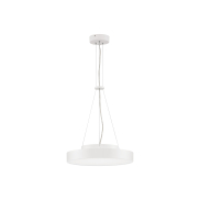 Nova Luce Perfect Profile - hanglamp - Ø 40 x 120 cm - 24W dimbare LED incl. - wit