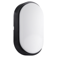 Century Italia Oasi CCT - wand/plafondlamp - 12 x 6,3 x 21,2 cm - 14W LED incl. - IP65 - zwart
