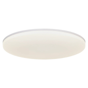 Nordlux Vic - plafondlamp - Ø 22 x 4 cm - 18W LED incl. - IP21 - wit - witte lichtkleur (4000K)