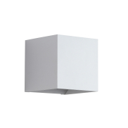 Searchlight Square - wandlamp - 9,7 x 9,7 x 9,7 cm - wit