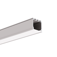 KLUS Lokom - inbouw ledprofiel - 3,02 x 2,45 cm - geanodiseerd zilver