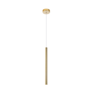 Maxlight Organic - hanglamp - Ø 2,5 x 190 cm - 1W LED incl. - goud