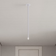 Nova Luce Stilvi - plafondlamp - Ø 5 x 44 cm - 4W LED incl. - zandwit