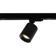 Artdelight Megano - railspot 3 fase-rail - Ø 7 x 13 cm - zwart