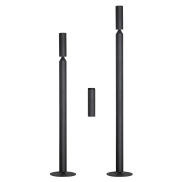 ETH Pencil - vloerlamp - Ø 8 x 180 cm - zwart
