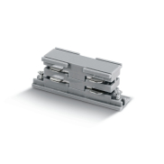 ONE Light Square Track Accessories - connector - 3-fase railsysteem - 16A - gray