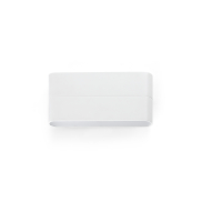 Faro Aday - wandverlichting - 17,5 x 2,2 x 9 cm - 6W LED incl. - IP54 - mat wit