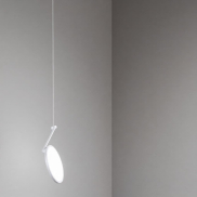 Nova Luce Opi - hanglamp - Ø 20 x 260 cm - 14W LED incl. - zandwit