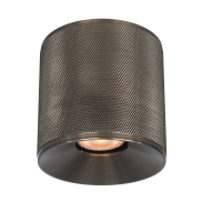 Artdelight Costa - opbouwspot - Ø 10,5 x 10 cm - licht brons