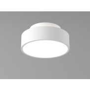 Artdelight Chicago - plafondlamp - Ø 15 x 6,8 cm - 9,8W dimbare LED incl. - wit