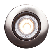Nordlux Mixit Pro - inbouwspot - Ø 85 mm, Ø 76 mm inbouwmaat - IP23 - geborsteld staal