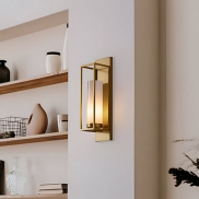 Nova Luce Juliet - wandlamp - 13 x 14,7 x 63 cm - goud