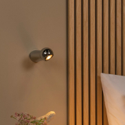 Lucide Ipsos - buiten wandlamp - Ø 6 x 15 cm - 6W LED incl. - IP54 - chroom