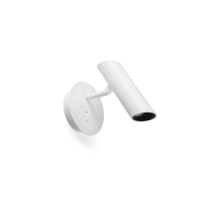 Faro Leo - wandverlichting met schakelaar - Ø 10 x 16 cm - 3,5W LED incl. - mat wit