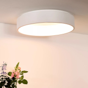 Lucide Talowe - plafondverlichting - Ø 60 x 13 cm - 42W dimbare LED incl. - wit