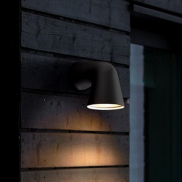 Nordlux Front Single - buiten wandverlichting - 11,8 x 15,6 cm - IP44 - zwart