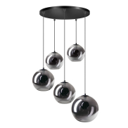 ETH Orb - hanglamp - Ø 30 x  350 cm - zwart