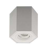 Zuma Line Polygon CL R - opbouwspot 1L - 12 x 12 cm - wit