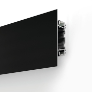 KLUS Plakin Duo - LED profiel - 11 x 2,23 cm - zwart