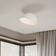 Nova Luce Onia - plafondlamp - Ø 50 x 31 cm - zandwit