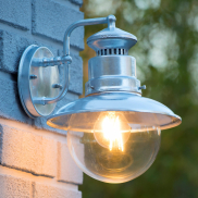 Lucide Figo - buiten wandverlichting - 21,5 x 24 x 26,8 cm - IP44 - gegalvaniseerd