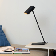 Lucide Hester - bureaulamp - 12 x 28,5 x 54,5 cm - antraciet