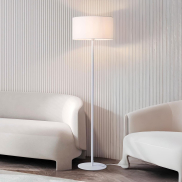 Nova Luce Sibnia - staanlamp - Ø 45 x 164,8 cm - zandwit