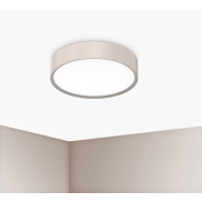 Century Italia Blanca Luxe - plafondlamp - Ø 30 x 7 cm - 17W LED incl. - champagne