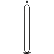 Searchlight - vloerlamp voet - 30 x 15 x 142 cm - mat zwart
