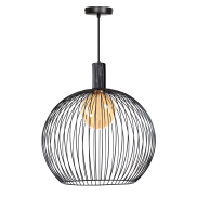 ETH Wire - hanglamp - Ø 60 x 178 cm - zwart
