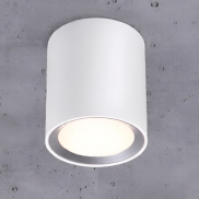 Nordlux Landon 14 - opbouwspot - Ø 12,5 x 14 cm - 6,5W LED incl. - IP44 - wit