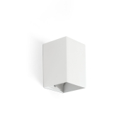 Faro Lune - wandlamp - 8 x 10 x 6,5 cm - wit