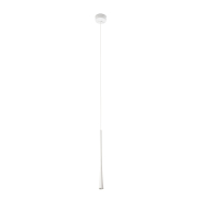 Faro Diana 400 - hanglamp - Ø 3,2 x 40 cm - 6W LED incl. - mat wit