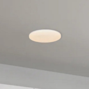 Nordlux Vic - plafondlamp - Ø 35 x 4 cm - 32W LED incl. - IP21 - wit - warm witte lichtkleur (3000K)