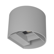Century Italia Up & Down - wandlamp - 13,5 x 12 x 10 cm - 10W LED incl. - instelbare lichtkleur - IP65 - grijs