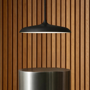 Design for the People Artist 25 - hanglamp - Ø 25 x 314,2 cm - 14W dimbare LED incl. - zwart