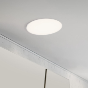 Nova Luce Perfect Profile Trimless - inbouwspot op afstandsbediening (incl.) - Ø 600 mm, 670 mm inbouwmaat - 40W dimbare LED incl. - 2700K-6000K - wit
