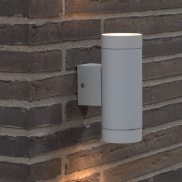Nordlux Tin Maxi - buiten wandverlichting - 7,6 x 19 x 12,5 cm - IP54 - wit