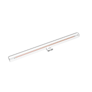 Daylight Italia LED lamp - Linea clear - Ø 3 x 50 cm - S14d - 7W dimbaar - 2700K - transparant