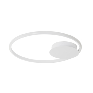 Nova Luce Fuline - plafondverlichting - Ø 50 x 5 cm - 32W dimbare LED incl. - zandwit