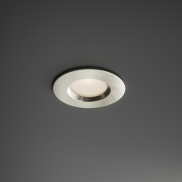 Nordlux Smart Dorado - inbouwspot - slimme verlichting - Ø 85 mm, Ø 72 mm inbouwmaat - 4,7W LED incl. - IP65 - geborsteld nikkel