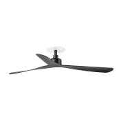 Faro Rocker M - plafondventilator met inbouwrozet - Ø 132 cm - mat zwart